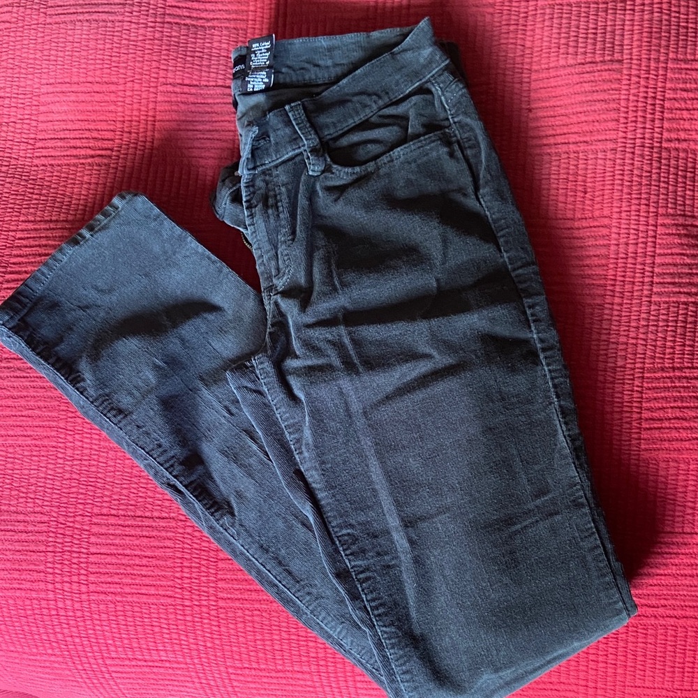 Calvin Klein Women's Dark Gray Straight Leg Jeans